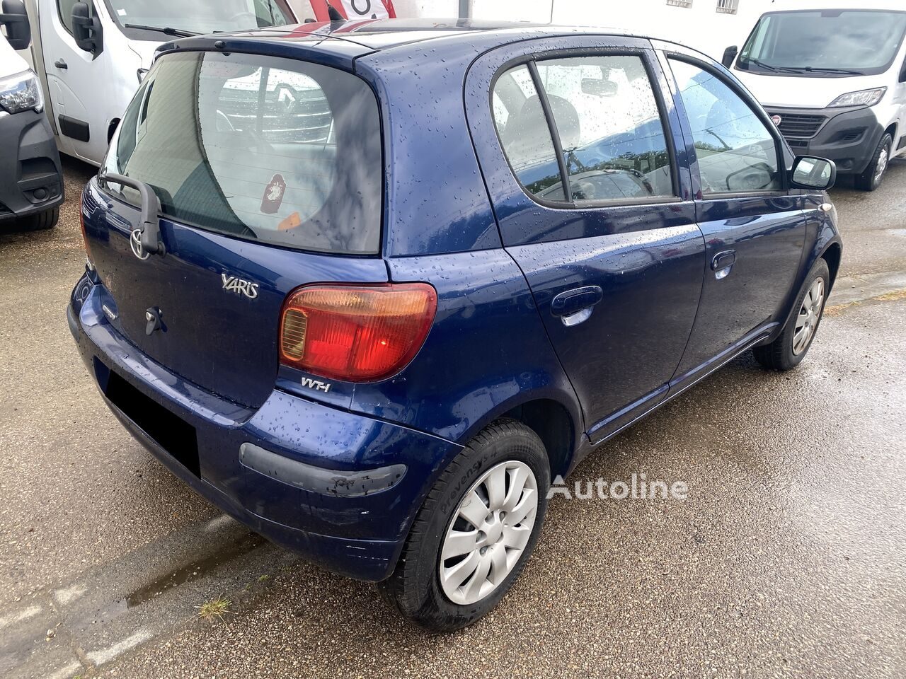 Toyota yaris bleu 2005