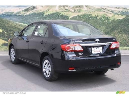 Toyota corola corola noir